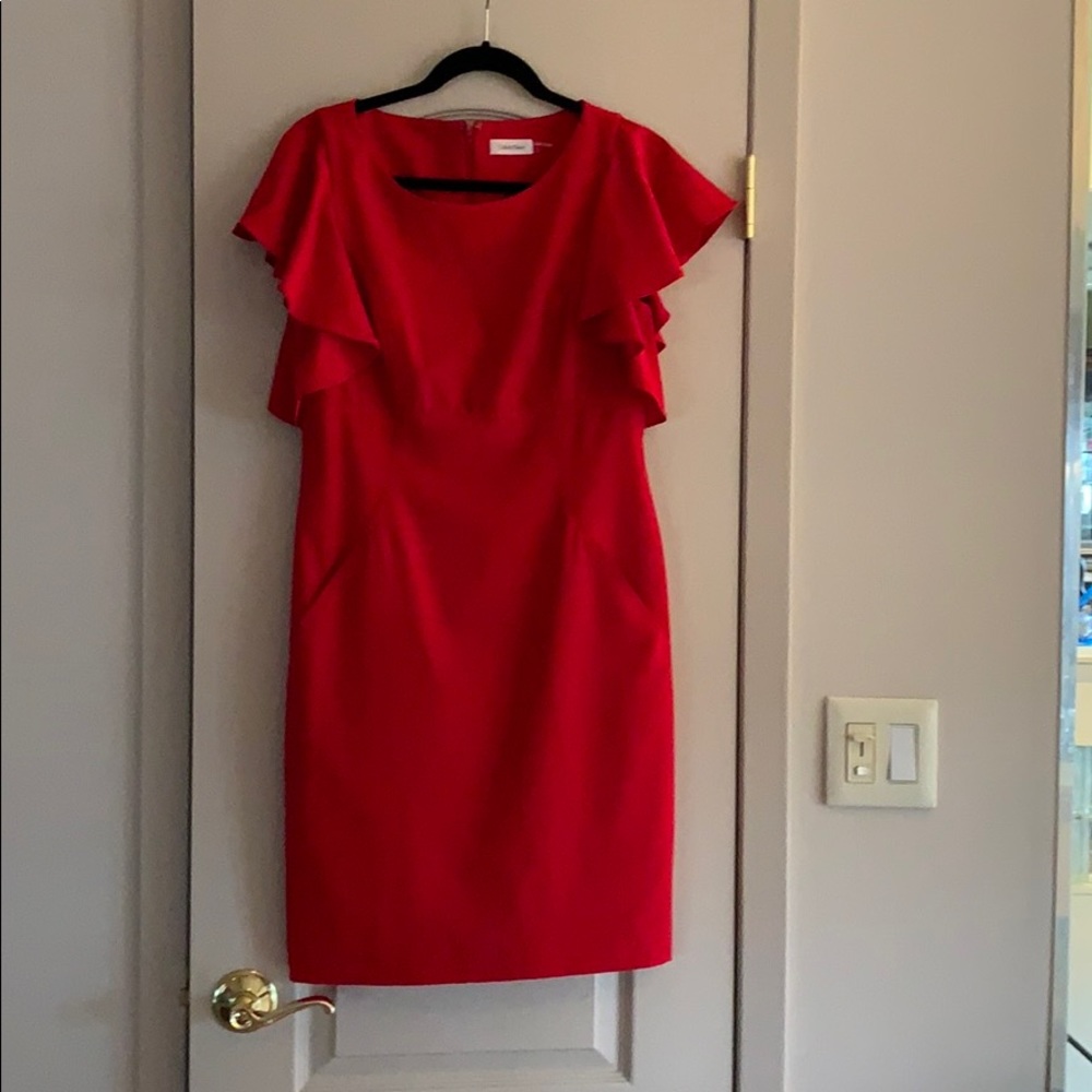 Calvin Klein Red Dress